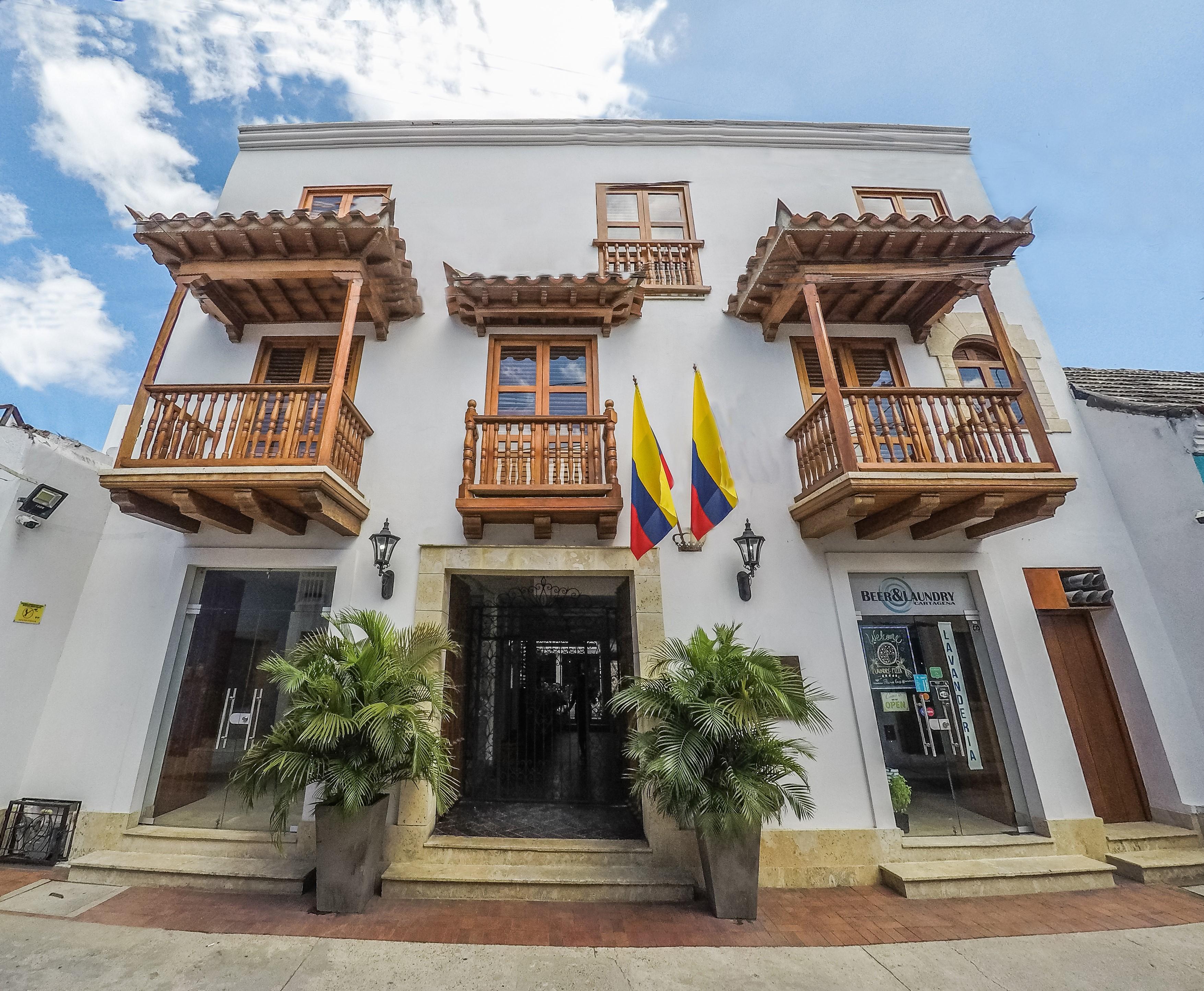 فندق Cartagenaفي  فندق بوتيك لا أرتيليريا المظهر الخارجي الصورة